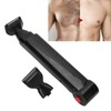 Electric Back Hair Shaver Trimmer USB Folding DoubleSided Body Hair