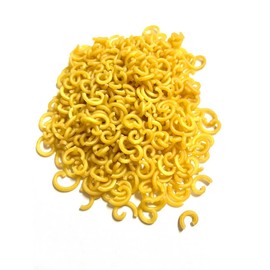 Elbow Spaghetti Pasta, Curved Macaroni Noodles, (1lb. Resealable Zip Lock Bag)
