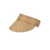 Sterntaler Unisex Children's Sun Shield Straw Children's Hat, sand