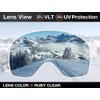 ZERO TECH BASE Compatible Replacement Lens for Oakley Canopy Snow