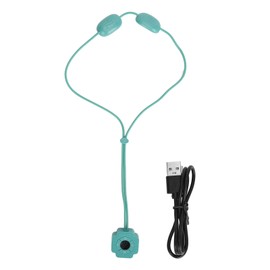 Pendant Neck Massager Mini Portable Micro Current Electric Pendant Heating Neck Massager for Home Travel Office