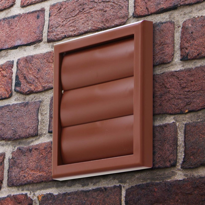 Blauberg Terracotta Gravity Grille 100 mm - 4 inch External