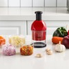 Geedel Food Chopper, Easy to Clean Manual Hand Vegetable Chopper,