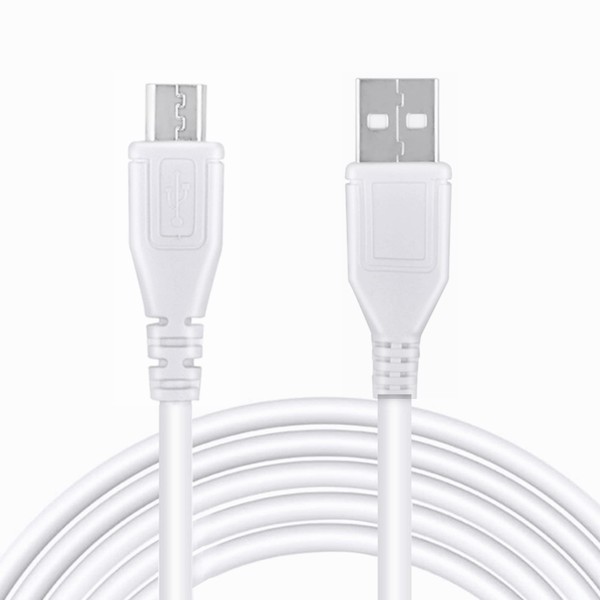 CJP-Geek 3.3ft White Micro USB Charging Cable PC Laptop Power