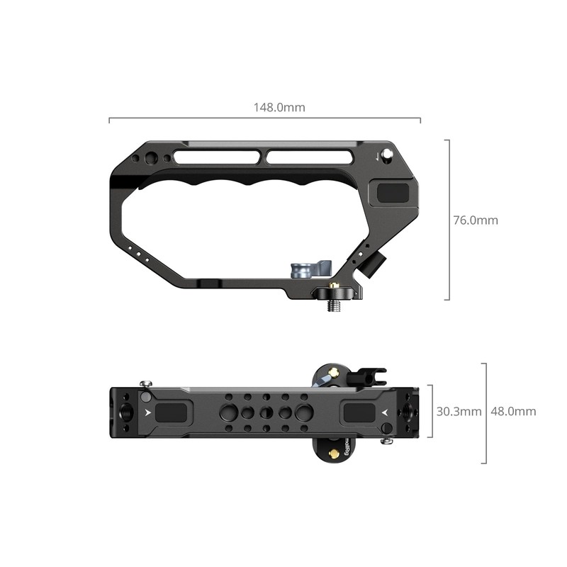 SmallRig Mango superior estilo D con abrazadera NATO 5661