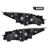 G-PLUS Headlights Assembly, Compatible with Mazda 3 2010-2013 MA2518130 MA2519130
