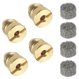 EPLZON 1.1 mm Foam Cannon Orifice Nozzle and Foam Maker Adapted to Snow Foam Lance and Thread Nozzle Tips (4Pcs Foam nozzle + 4Pcs foam maker)