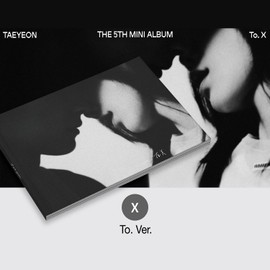 TAEYEON - 5th Mini Album [To.X] (To. Ver.) Photobook + CD-R + Postcard + Polaroid + Printed Photograph + Folded Poster + Photo Card + 2 Extra Photocards