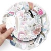 50PCS Wing Stickers for Computer,Luggage,Motorcycle,Water Bottle,Bumper,Bike,Laptop,Scrapbook,Suitcase,Cute Cool Wings of Angels