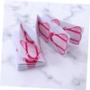 Outanaya 100pcs Nail Art Guide Stickers Plane Shaped Nail Tips