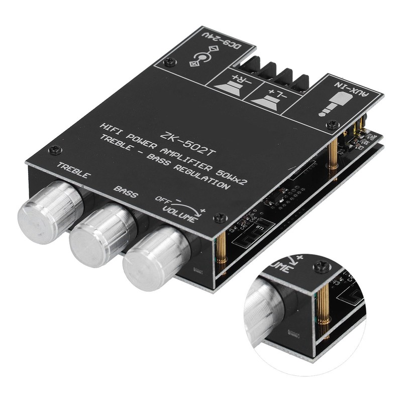Power Amplifier Board Module Bluetooth Stereo Dual Channel AMP with