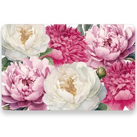 WRAPAHOLIC 50 Sheets Floral Paper Place Mats - 11 x 17 Inch Disposable Placemat Spring Summer Decorative Paper Table Mats for Dinner Table Setting Wedding Party Supplies