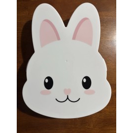 Cook With Color Bunny Snack Box Food Storage Container Pink NWT