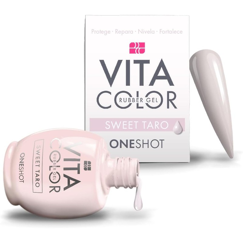 ONE SHOT - VITA COLOR Rubber Gel, Adicionado con Calcio,