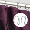 Heavy Duty Zinc Metal Drapery Pin Hooks Pack of 100