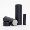 100 mL Black Kraft Paperboard Lip Balm/Salve/Cosmetic/Lotion Tubes (50)