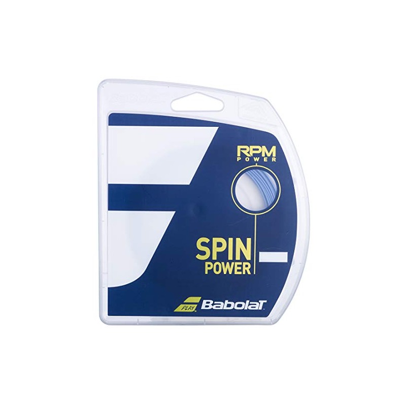 Babolat RPM Power (17-1.25mm) Electric Blue Racquet String Set