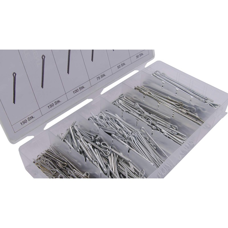 555 Piece Set of Splints Steel Safety Cotter Pins Splint