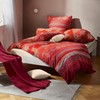 Erwin Müller Bed Linen Flannel Red Size 135 x 200
