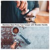 sourcing map 58mm Espresso Tamper, Stainless Steel Press Tool Tamper