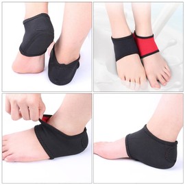 Mobestech Ankle Support Practical Neoprene Ankle Pads Useful Heel Supports Heel Protective Covers for Ligament Damage Sprained Ankle Brace for Women and men (S(-36))