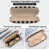 Deokke Glasses Case Hard Shell Glasses Protective Case Glasses Holder