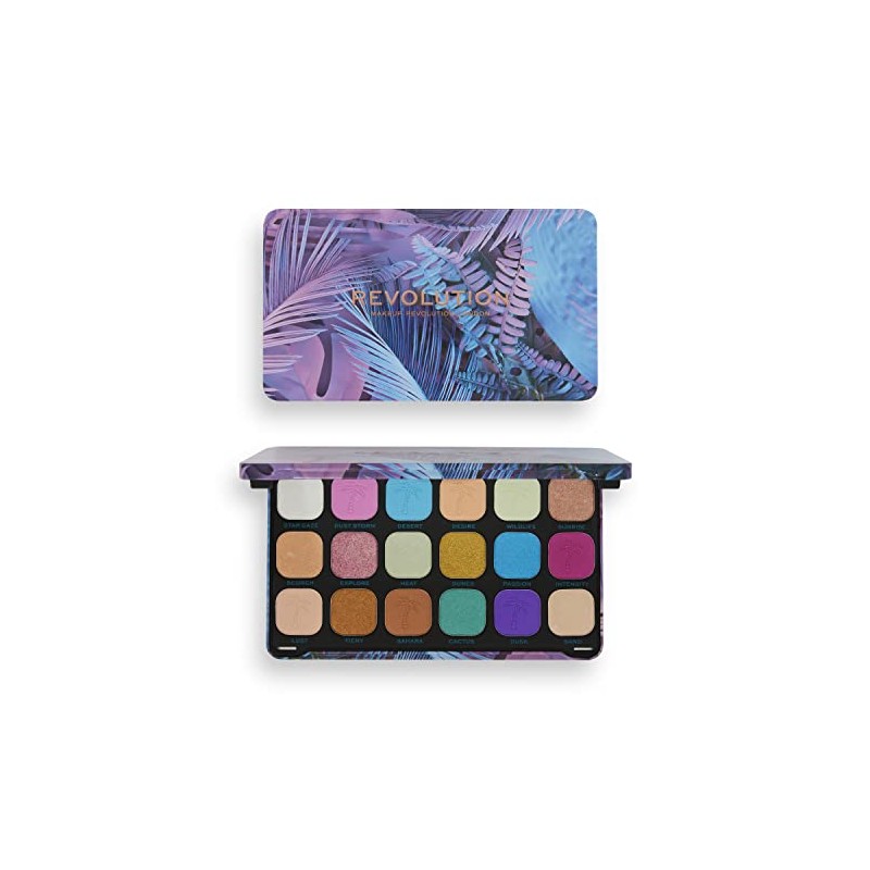 Makeup Revolution, Forever Flawless, Paleta de Sombras de Ojos, Desert