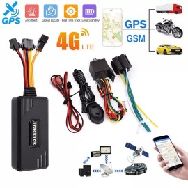 4G Car GPS Tracker Real Time Vehicle Anti-Lost Locator Geography Fencing System