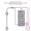 Water Level Sensor Stainless Steel Liquid Float Switch Controller for