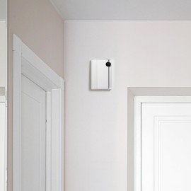 Miratic Electromechanical Doorbell Wired for Bell Front Door 80 dB IP20 Under 230 V Installation (White)