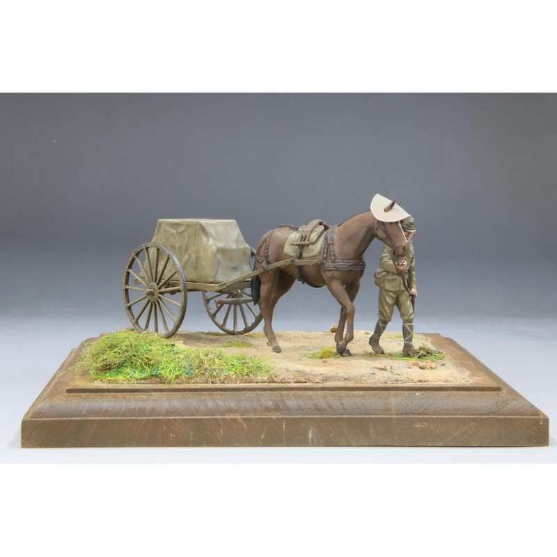 Fine-Mold FM60 1/35 Military Series Imperial Army Military Horse Transport