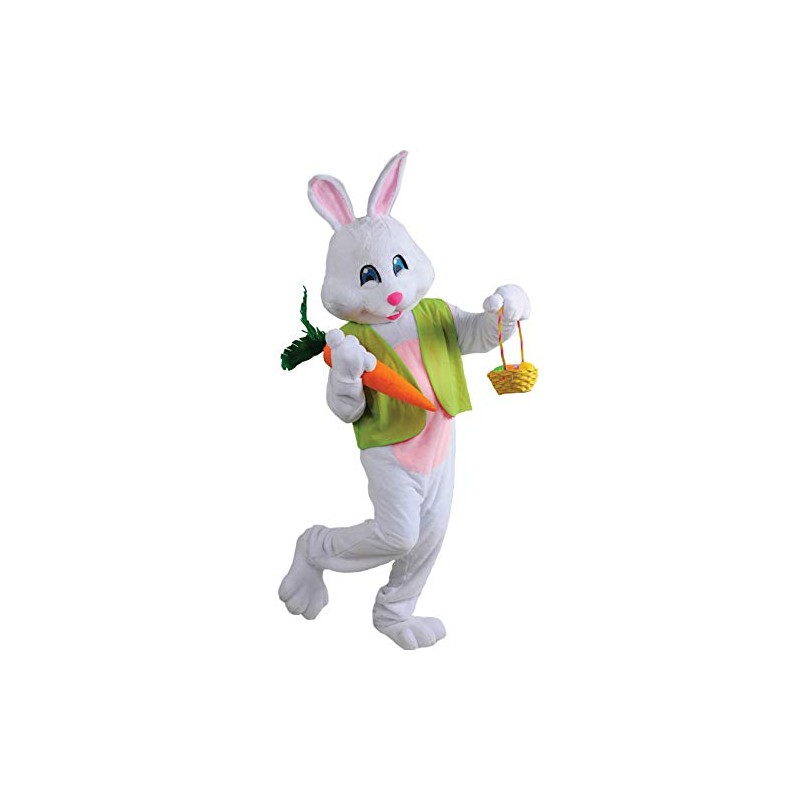 Men’s Easter Bunny Costume with Vest & Carrot