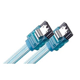Link Depot 3-Feet 3Gbps SATA Cable, UV Blue (SATA2-3-UVB)
