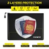 Fireproof Safe Document Bags -2 Pack 13.4"x10" and 11"x6" Non-Itchy