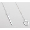 Donaly Women's Chain Necklace, Y-Shape, Narrow, Cute