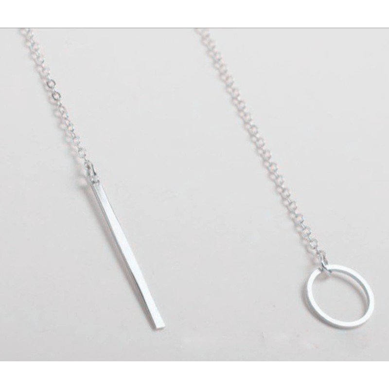 Donaly Women's Chain Necklace, Y-Shape, Narrow, Cute