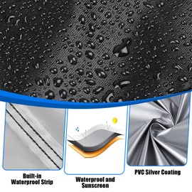 Hengme - Cubierta para parrilla de 68 pulgadas para parrilla de gas propano Royal Gourmet GD401, cubierta impermeable para parrilla de propano/plancha de gas/parrilla de barbacoa, 68 pulgadas de largo