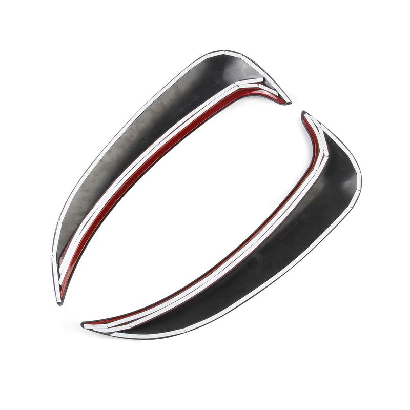 crosselec Carbon Fiber Front Door Side Fender Scoops Fin Vents