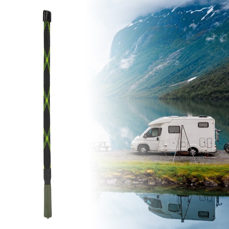 Outdoors Walkie‑Talkie Folding Rule Weaving Camouflage Antenna SMA Female Supplies