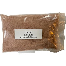 Generic Flocking Fibers 4 Ounce Package (Coral)