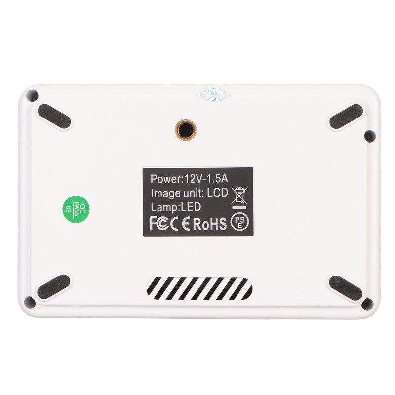 Mini LED Projector 25‑30 ANSI Lum Wireless WiFi HDR 16:9