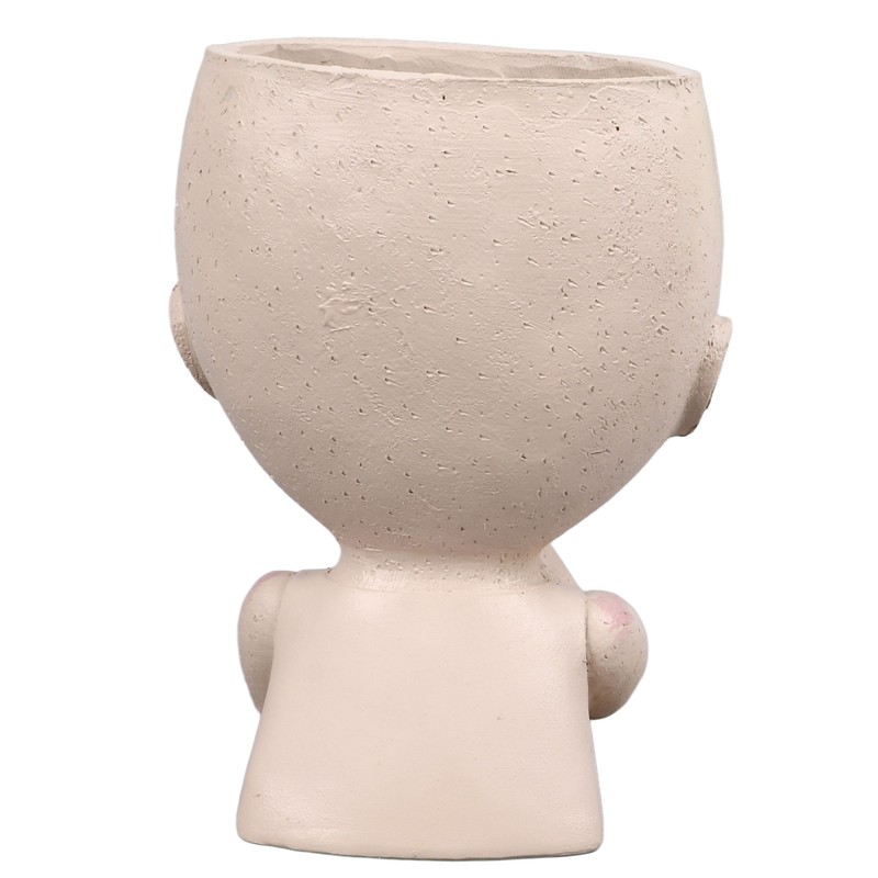 Face Flower Pot Head Planter Pot Cute Resin Succulent Planter