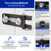 MOSECYOU Double Door Locking Device, French Door Lock Security Barricade,