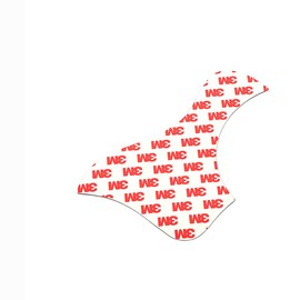 Domofa Acoustic Guitar Pickguard Thick Pick Guard Self Adhesive for Acoustic Guitar Replacement Parts (Abalone Shell)