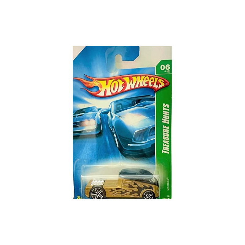 Hot Wheels Treasure Hunt 2008#6 Qombee 6/12-166/196 - M6972 Mattel