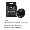Seaguar Tatsu 100% Fluorocarbon Fishing Line DSF, 22lbs, 200yds Break