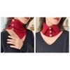 Rubitas Neck Warmer, Scarf, Collar Included, Muffler, Turtle Guard, Knit,