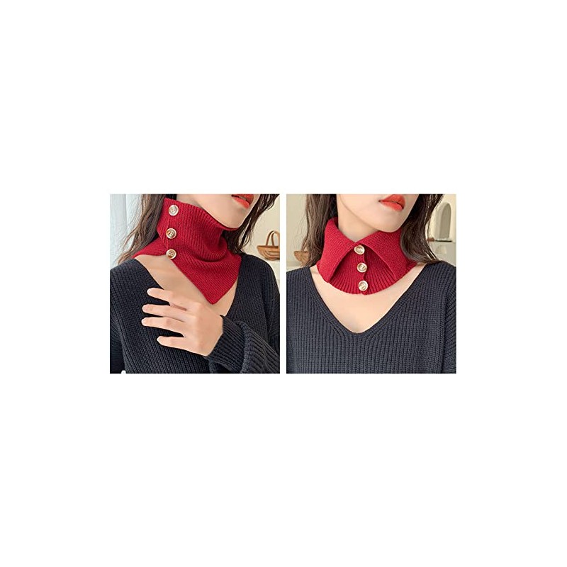 Rubitas Neck Warmer, Scarf, Collar Included, Muffler, Turtle Guard, Knit,