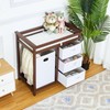 Wooden Baby Changing Table, Diaper Changing Table, Infant Diaper Changing