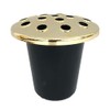 Memorial Grave Flower Pot - 12cm tall Sturdy Plastic Grave